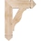 Ekena Millwork Funston Arts & Crafts Smooth Bracket, Douglas Fir, 3 1/2"W x 14"D x 18"H BKT04X14X18FST03SDF - alternate 2